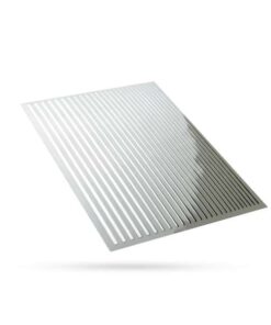Metal line stickers - Silber