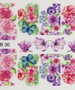 Nagelsticker (B30) - 3D