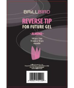 Reverse Dual Tip zum Future Gel - Mandel Form 140stk