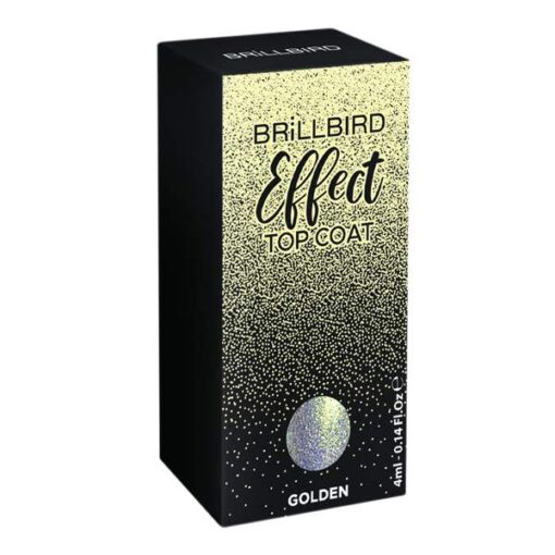 Effect Top Coat – Gold 4ml - Image 1