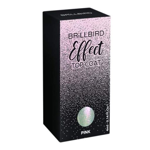 Effect Top Coat – Pink 4ml - Image 1