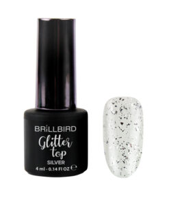 Glitter Top Silver - 4ml