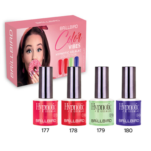 Hypnotic Gel&Lack Set Color Vibes 4x8 ml - Image 1