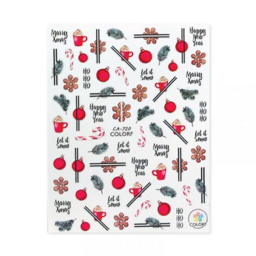 Nagelsticker Christmas (CA-720) - Image 1
