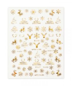 Nagelsticker Christmas Rosegold (WG-445)