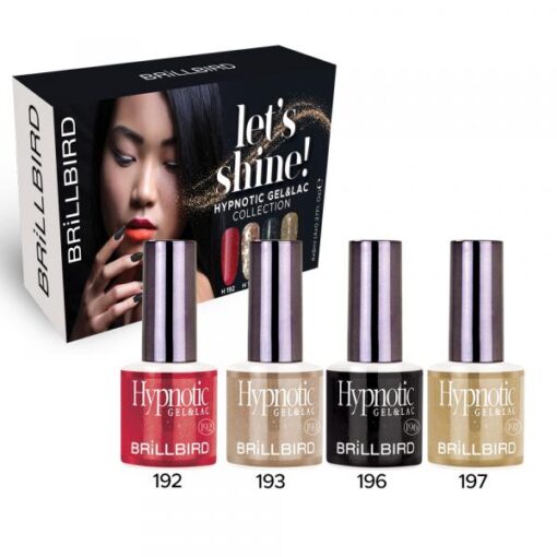 Hypnotic Gel&Lack Set Let’s Shine! 4x8ml - Image 1