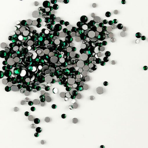 Strasssteine SS5 Emerald green 100stk - Image 1