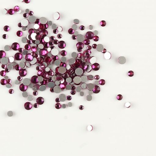 Strasssteine SS8 Fuchsia 100stk - Image 1