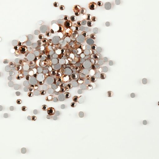 Strasssteine SS3 Rose Gold  100stk - Image 1