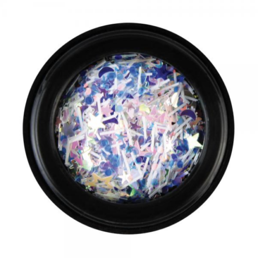 Mixed Nagel decoration in halter - Sterne 2 - Image 1