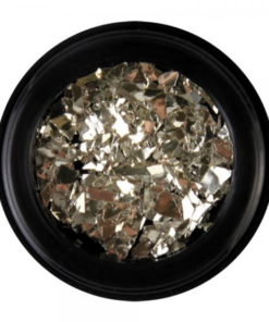 Mixed Nagel decoration in halter - Metal Flakes 2