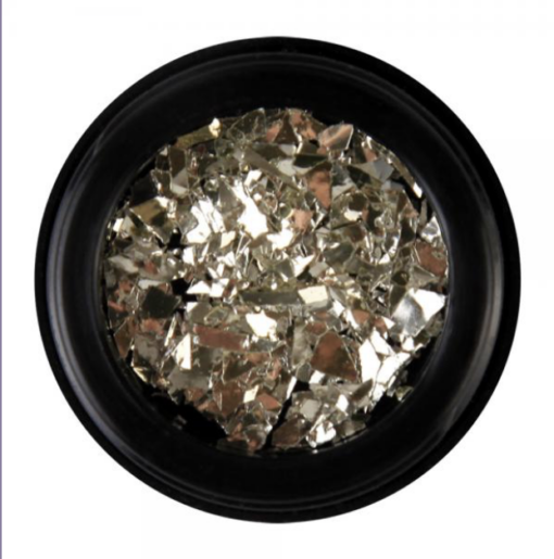 Mixed Nagel decoration in halter - Metal Flakes 2 - Image 1