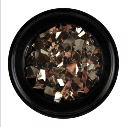 Mixed Nagel decoration in halter - Metal Flakes 3 - Image 1
