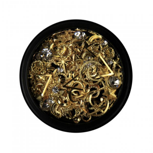 Mixed Nagel decoration in halter - Metal 2 - Image 1