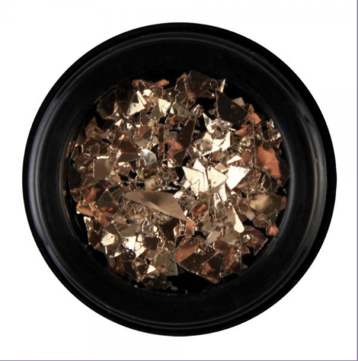 Mixed Nagel decoration in halter - Metal Flakes 1 - Image 1