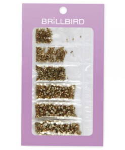 Rhinestone Mix in 6 grosse - Aurum