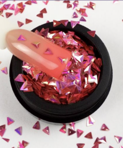 3D Triangle – Peach