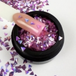 3D Triangle – Violet