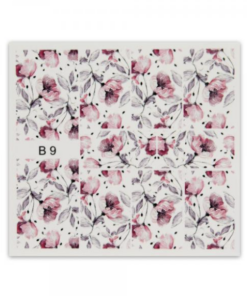 Nagelsticker (B9) - 3D