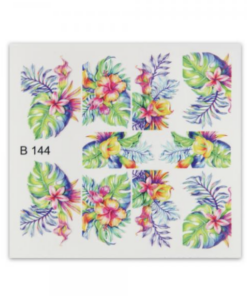 Nagelsticker (B144) - 3D