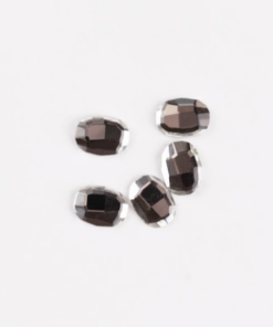 Rhinestone (10pcs) - Oval 8x6mm Clear