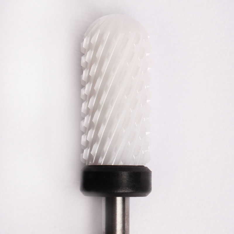 Magic Items Hartmetall-Fräser – Zylinder Mit Glatter Kuppe, Grob, Für Nagelstudio Und Hornhaut – 6,6 Mm Durchmesser