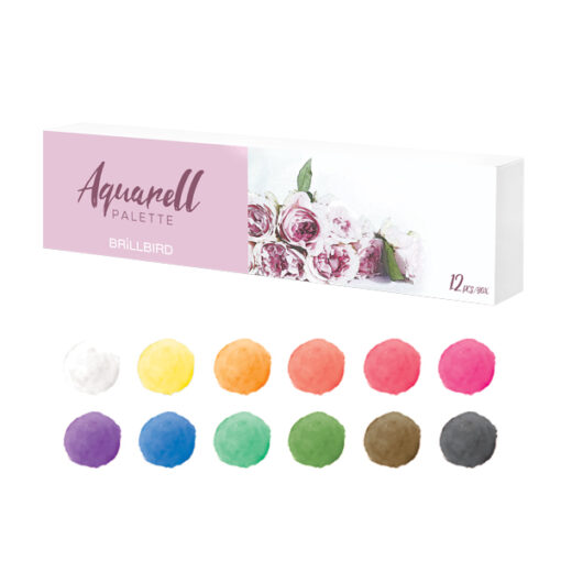 Aquarellfarben Set -12 Farben - Image 1