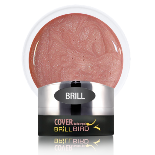 Cover Brill Pink Gel – Rosa mit Perlglanz 5ml - Image 2
