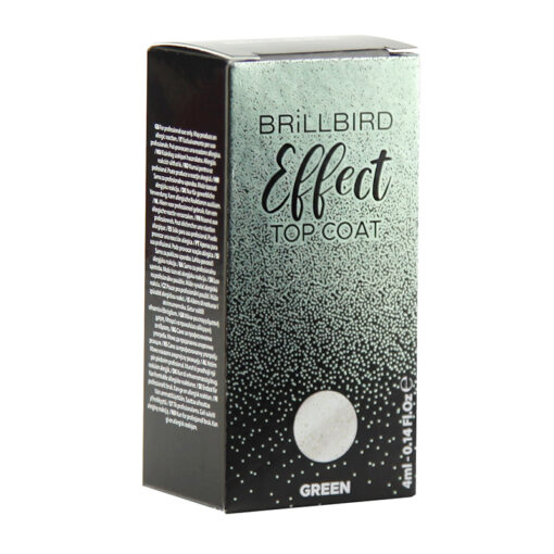 Effect Top Coat – Green 4ml - Image 2