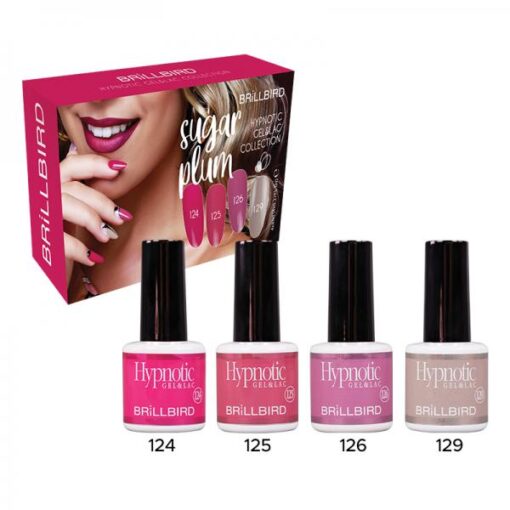 Hypnotic Gel&Lac Set Sugar Plum 4x8ml - Image 1