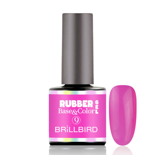 Rubber Gel Base&Coral 09 8ml - Image 1