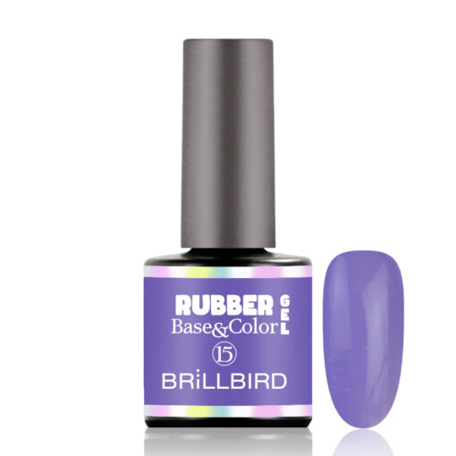 Rubber Gel Base&Coral 15 8ml - Image 1