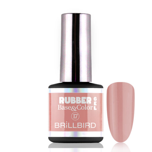 Rubber Gel Base&Coral 17 8ml - Image 1