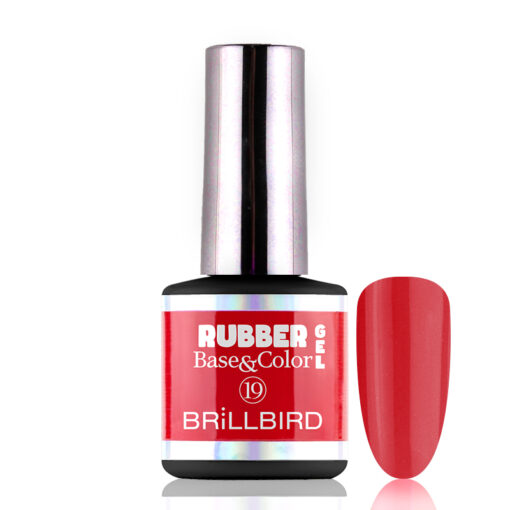 Rubber Gel Base&Coral 19 8ml - Image 1