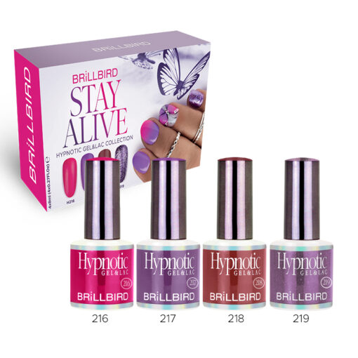 Hypnotic Gel&Lac Set Stay Alive 4x8ml - Image 1