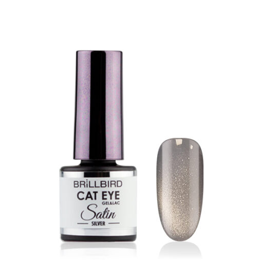 Cat Eye SATIN - Silver 4ml - Image 1