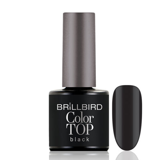 Color Top Coat - Black 8 ml - Image 1