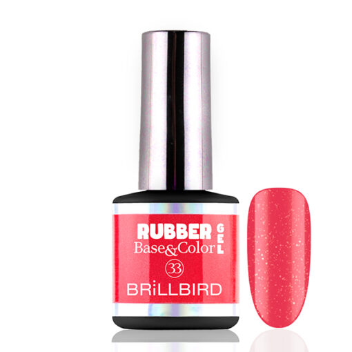 Rubber Gel Base&Coral 33 8ml - Image 1