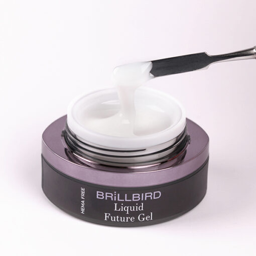 Liquid Polygel -Latte White 15ml HF - Image 1