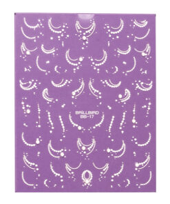 Nagelsticker BB-17 (3D)