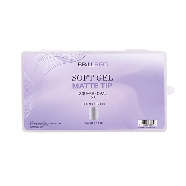 Gel Tip Soft - Square oval 150 Stk. Gel Tip Soft - Square oval 150 Stk. – Bild 1