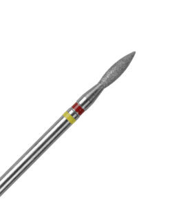 Drill Bit Diamantfräser – Doppelflamme Gelb Rot